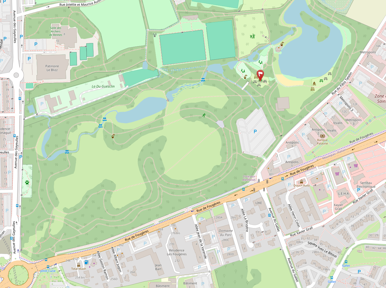 situation du lieu sur OpenStreetMap